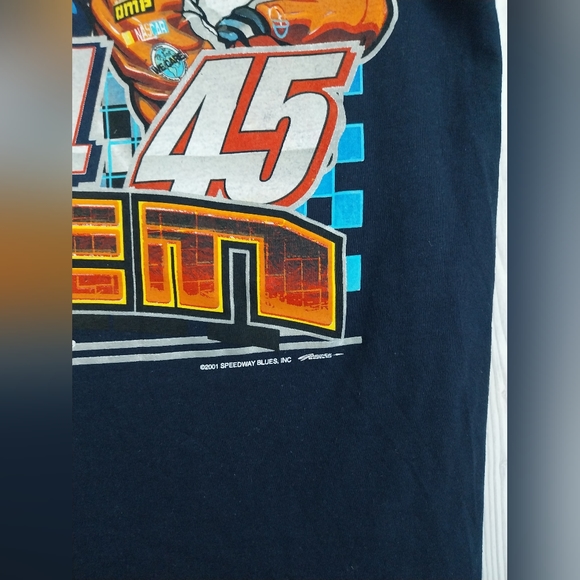 Vintage NASCar The King Richard Petty Racing Double Sided 2001 Cygnus Size L - Picture 9 of 10